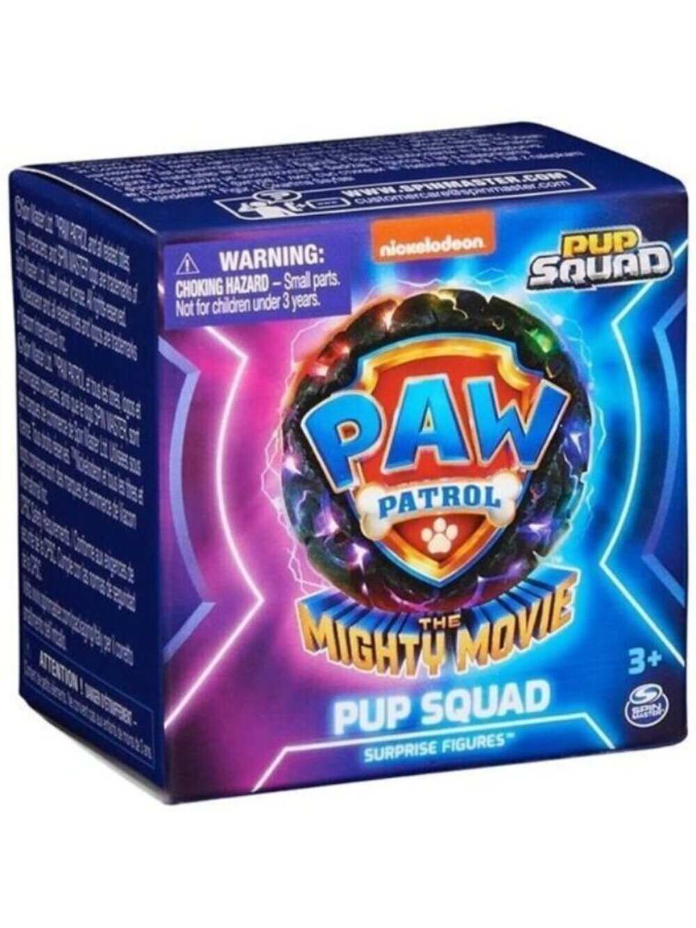 PAW Patrol: The Mighty Movie, Pup Squad Rubble Figure, for Kids Ages 3+